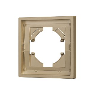 Рамка пластиковая FRM-TENDO-SFPL-1-GD (Arlight, -)