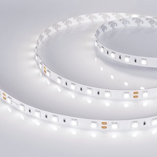 Светодиодная лента RT 2-5000 24V White6000 2x (5060, 300 LED, LUX) (Arlight, 14.4 Вт/м, IP20)