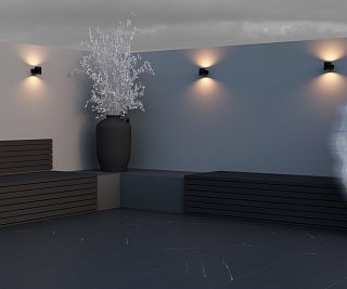 Настенный светильник (бра) Orbit 3000К 6Вт IP 54