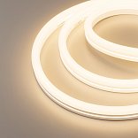 Лента герметичная MOONLIGHT-SIDE-X336-12x24mm 230V Warm3000 (11 W/m, IP65, 50m, wire x1) (Arlight, Грибовидная форма)