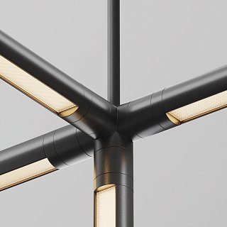 Подвес на жёстком основании с потолочной чашей для системы Shelf