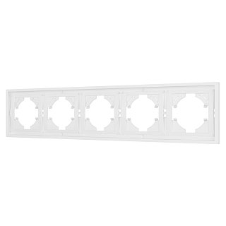 Рамка пластиковая FRM-TENDO-PL-5-WH (Arlight, -)