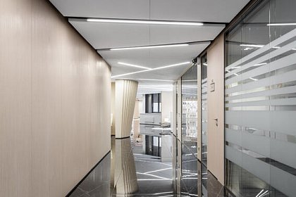 Освещение офиса "Лукойл"