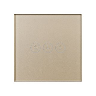 Выключатель сенсорный SWT-OMALI-S03-ZB-GD (250V, 10A, Zigbee) (Arlight, Стекло)