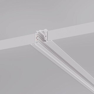 Трек встраиваемый LGD-4TR-TRACK-F-3000-WH-M (D) (Arlight, IP20 Металл, 3 года)