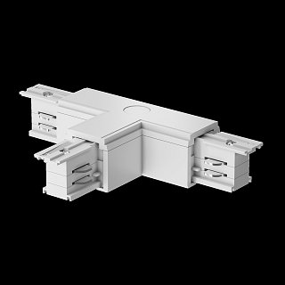 Коннектор Т-образный левый Trinity белый