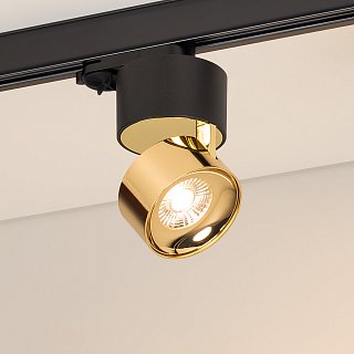 Светильник SP-PLURIO-TRACK-4TR-R77-9W Warm3000 (BK-BRS, 36 deg, 230V) (Arlight, IP20 Металл, 3 года)