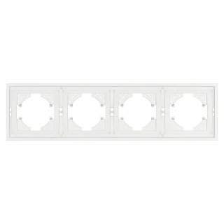 Рамка пластиковая FRM-TENDO-SFPL-4-WH (Arlight, -)