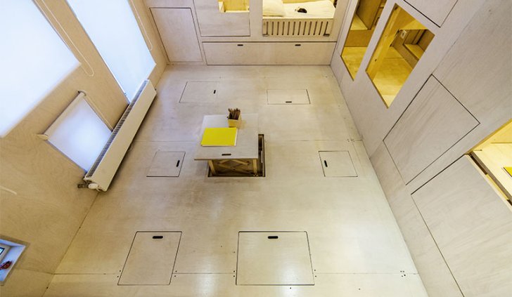 Освещение детской светодиодной лентой Arlight, установленной в алюминиевом профиле