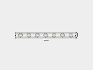 Светодиодная лента wall washer  5050, 42 LED/м, 6,2 Вт/м, 24В , IP67, Цвет: РГБ, SWG-542-24-RGB15-67