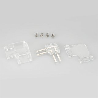 Коннектор угловой для ленты ARL-50000PV (15.5x6mm) прозрачный (Arlight, Пластик)