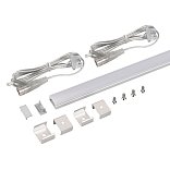 Набор для светодиодной подсветки ARL-KIT-SLIM-FC 24V Day4000 (14 W/m, IP20, 2m) (Arlight, Алюминий+пластик)