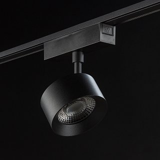 Светильник трековый SLIM, 48В 10W черный 2700-6000К, SL-SLIM-FTSBL-10-CCT