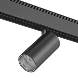 Светильник для трека SY черный, 30 Вт, теплый свет, SY-601203-BL-30-36-WW