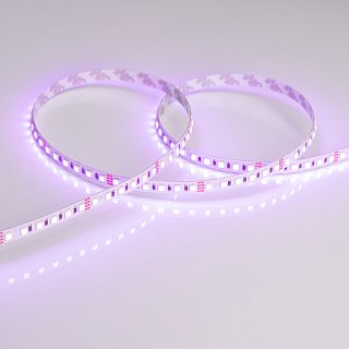Светодиодная лента RT 2-5000 24V RGB 8mm (3838, 120 LED/m, LUX) (Arlight, 11 Вт/м, IP20)