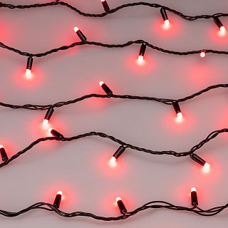 Светодиодная гирлянда ARD-STRING-CLASSIC-20000-BLACK-200LED-MILK-SYNC RGB (230V, 13W) (Ardecoled, IP65)