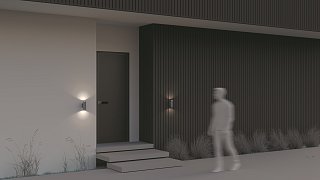 Настенный светильник (бра) Bowery GU10х2 50Вт IP 54