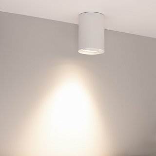 Светильник SP-FOCUS-R86-10W Day4000 (WH, 50 deg, 230V) (Arlight, IP54 Металл, 5 лет)