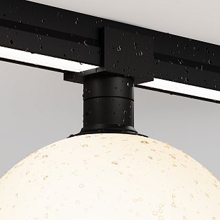 Уличный трековый светильник Luna Elasity IP 3000К 9Вт 120° черный