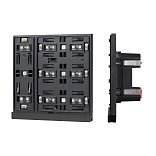 INTELLIGENT ARLIGHT Механизм панели KNX-304-22-IN Black (Bus) (IARL, IP20 Пластик, 2 года)