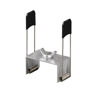 Комплект креплений (для профиля 50×35) 4 шт., ALM-5035T-MT 642036