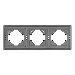 Рамка пластиковая FRM-TENDO-PL-3-GR (Arlight, -)