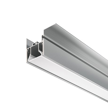 Алюминиевый профиль для натяжного потолка 35x52 (Серебро, 2 м), ALM012S-2M