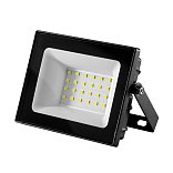 Прожектор светодиодный ELFLED, SMD, 30Вт, черный корпус, IP65, белый