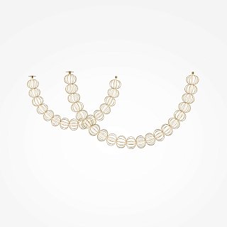 Подвесной светильник Golden Cage 3000К 117Вт