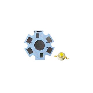 Плата HAL MONO STAR (Emitter 1x, W) (Turlens, -)