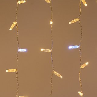 Светодиодная гирлянда ARD-CURTAIN-CLASSIC-2000x1500-CLEAR-360LED-BLINK Warm-White (230V, 60W) (Ardecoled, IP65)