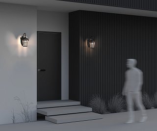 Настенный светильник (бра) Albion E27х1 60Вт IP 44