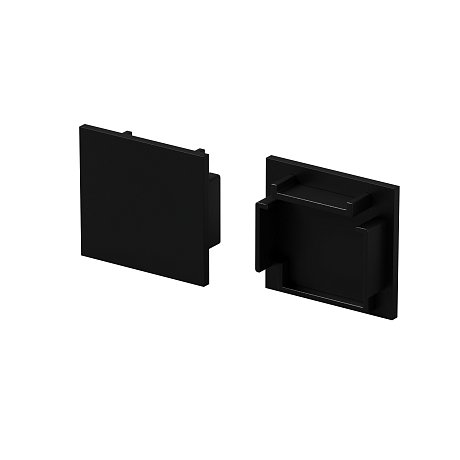 Комплект заглушек (для профиля 25x22) 2 шт., ALM-2522-B-EC 642066