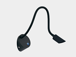 Светильник настенный WL BED черный, диммируемый, BQ003103-A-3-DIM-BL-WW