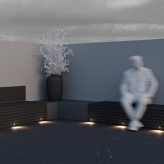 Подсветка для лестниц Bil 3000К 3Вт IP 54