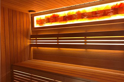 Светодиодное освещение в сауне