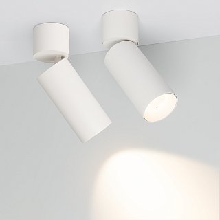 Светильник SP-POLO-SURFACE-FLAP-R65-8W Warm3000 (WH-WH, 40 deg) (Arlight, IP20 Металл, 5 лет)