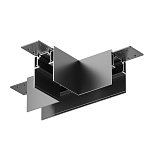 Коннектор Т-образный Gravity накладной черный