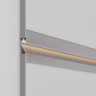 Профиль ARH-DECORE-S12-CAVE-F-2000 ANOD (Arlight, Алюминий)