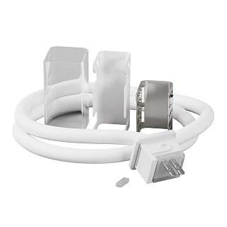 Коннектор питания для гибкого неона 17x12 мм (выход прямой)