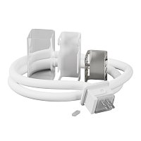 Коннектор питания для гибкого неона 17x12 мм (выход прямой)