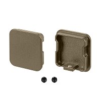 Заглушка LINE-D-3030 SQUARE OLIVE GREY (Arlight, Металл)