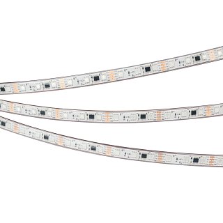Светодиодная лента герметичная SPI-PFS-B60-12mm 12V RGB-PX3-BPT (12 W/m, IP68, 5060, 5m) (Arlight, бегущий огонь)