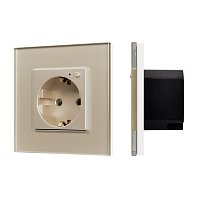 Розетка электрическая с Zigbee управлением SCT-OMALI-EUZB1-PL-GD (240V, 16A, Zigbee) (Arlight, -)