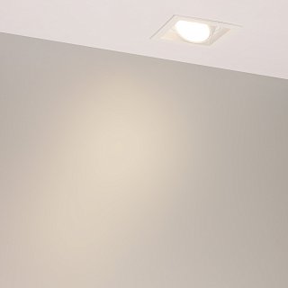 Светильник MS-VORTEX-BUILT-S117x117-20W Warm3000 (WH-WH, 20 deg, 230V) (Arlight, IP20 Металл, 5 лет)