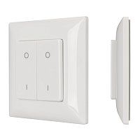 Панель SMART-P47-DIM-P-SUF (3V, 2 зоны, Knob, 2.4G) (Arlight, Пластик)