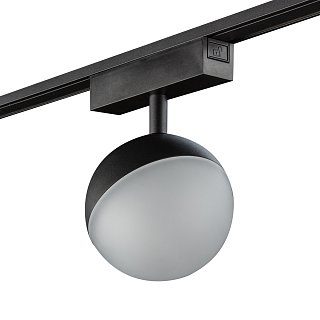 Светильник трековый SLIM, 48В 10W черный 2700-6000К, SL-SLIM-SFBL-10-CCT