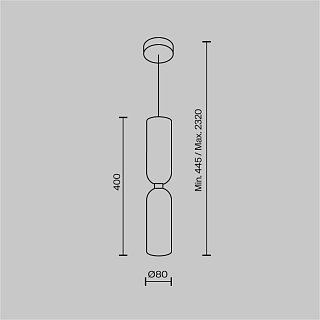 Подвесной светильник Memory E14х1