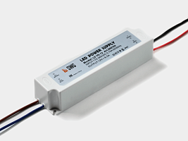 Блок питания для светодиодных лент IP 67 пластик 75 W, 12V, LV-75-12