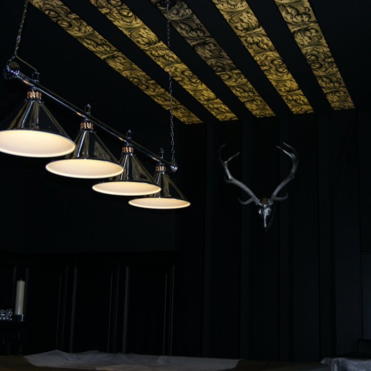 Потолочные витражи с подсветкой светодиодной лентой Arlight